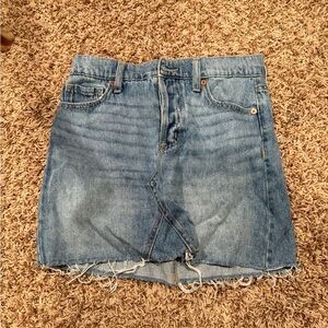 Aeropostale Light Blue Denim Skirt